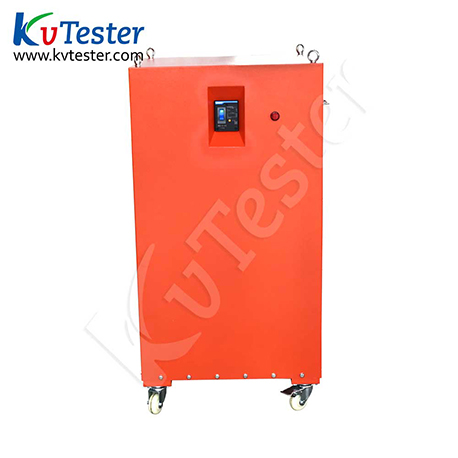 Adjustable Inductance Series Resonant Test System